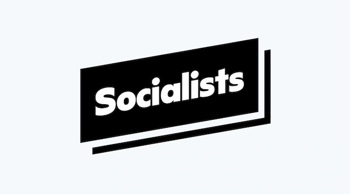 socialists banner